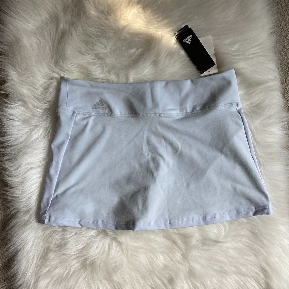 NWT Adidas blue tennis skirt, L